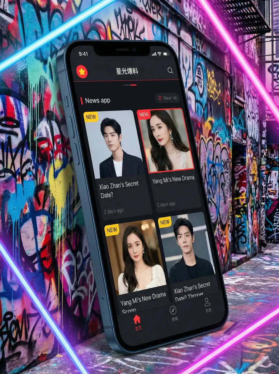 秘杀名单演员表 APP界面展示 - 掌上吃瓜神器
